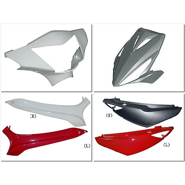 車殼DIY=RSZ,RS Z, 3C8, 機車車殼 烤漆+內裝 EG部品-細節圖2