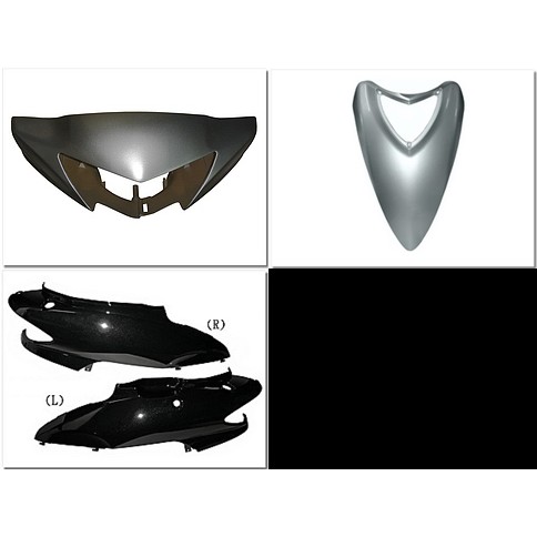 車殼DIY=舊高手, 新手125, HA5, 機車車殼 烤漆 +內裝部份 EG部品-細節圖2