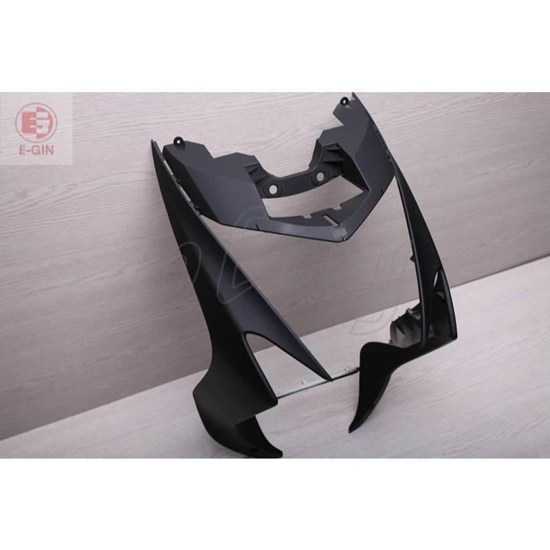 附發票-車殼玩家=勁戰三代,勁戰3代,1MS,擋風板, H殼,烤漆部份,消光黑,機車車殼-EG部品-細節圖2