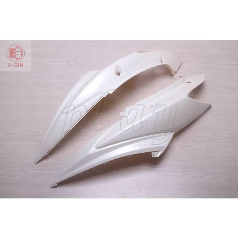 附發票-車殼玩家=新勁戰二代,勁戰2代,4C6, 烤漆部份, 珠白, 機車車殼=EG部品-細節圖7