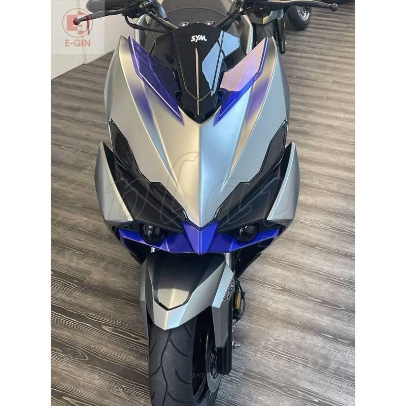 附發票-車殼玩家=SYM,DRG2, BT2.0,二代, 前方向燈護片 ,前方向燈貼片, 螢光黃, 貼合版-EG部品-細節圖4