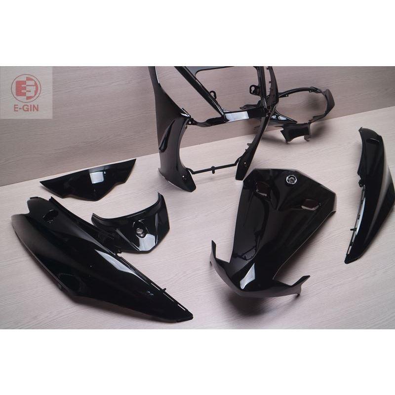 附發票-車殼玩家=勁豪.AXIS Z.2TS.烤漆部份.黑色.機車車殼.精品改裝-EG部品-細節圖2