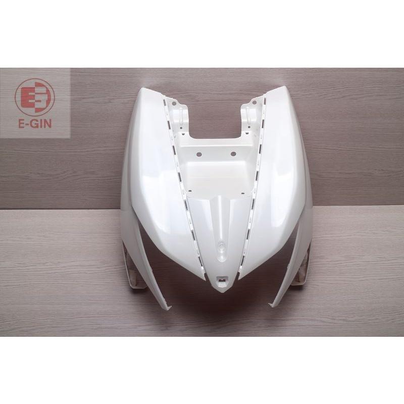 附發票-車殼玩家=新勁戰六代,勁戰6代,B8R,機車車殼 烤漆部份 白 EG部品-細節圖5