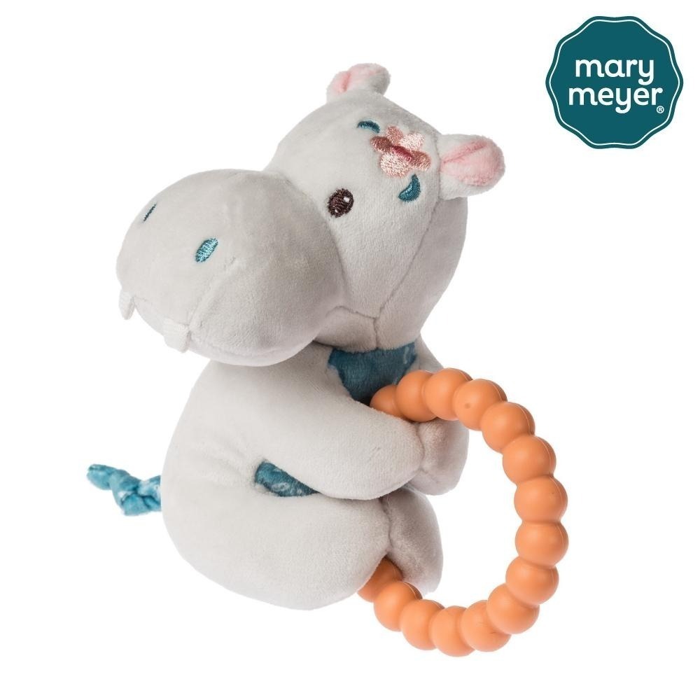 官方直營【MaryMeyer】柔軟手搖鈴-河馬喜寶-細節圖2