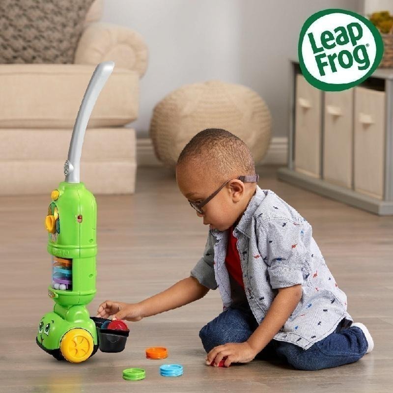 官方直營【LeapFrog】走走數數吸塵器-綠色-細節圖4