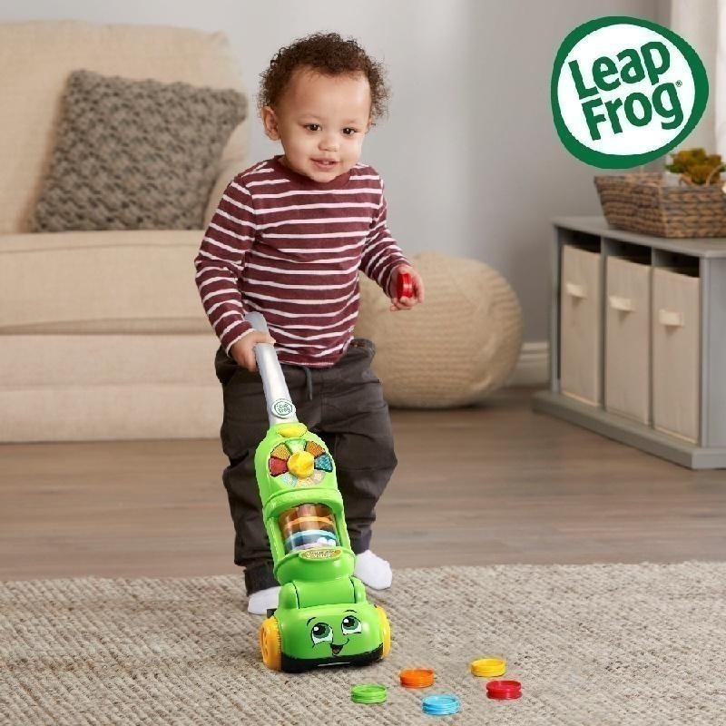 官方直營【LeapFrog】走走數數吸塵器-綠色-細節圖5