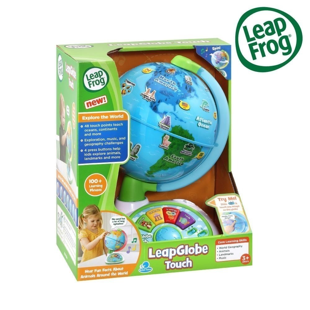 官方直營【LeapFrog】觸控學習地球儀(UK版)-細節圖2