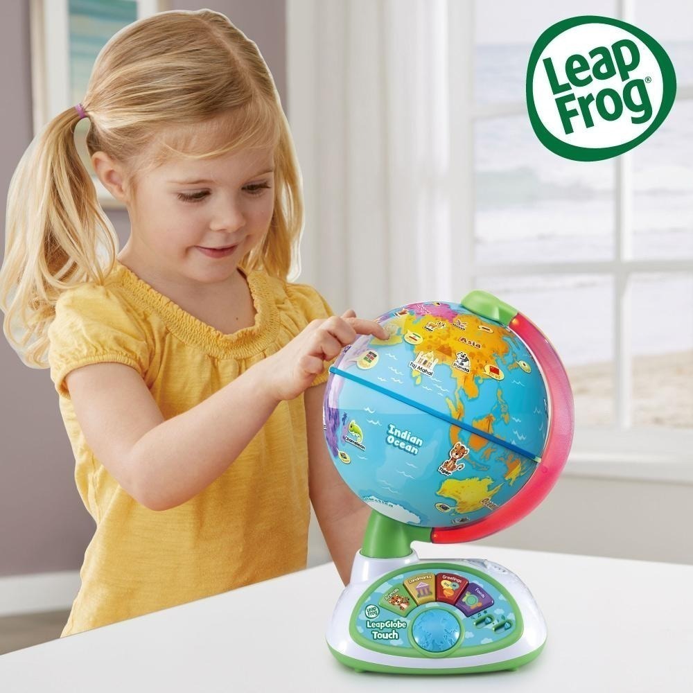 官方直營【LeapFrog】觸控學習地球儀(UK版)-細節圖3