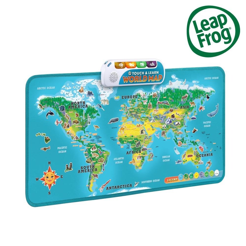 官方直營【LeapFrog】觸控互動學習地圖-細節圖2
