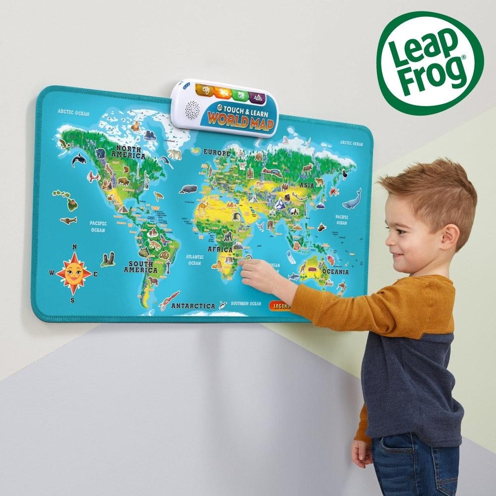 官方直營【LeapFrog】觸控互動學習地圖-細節圖5