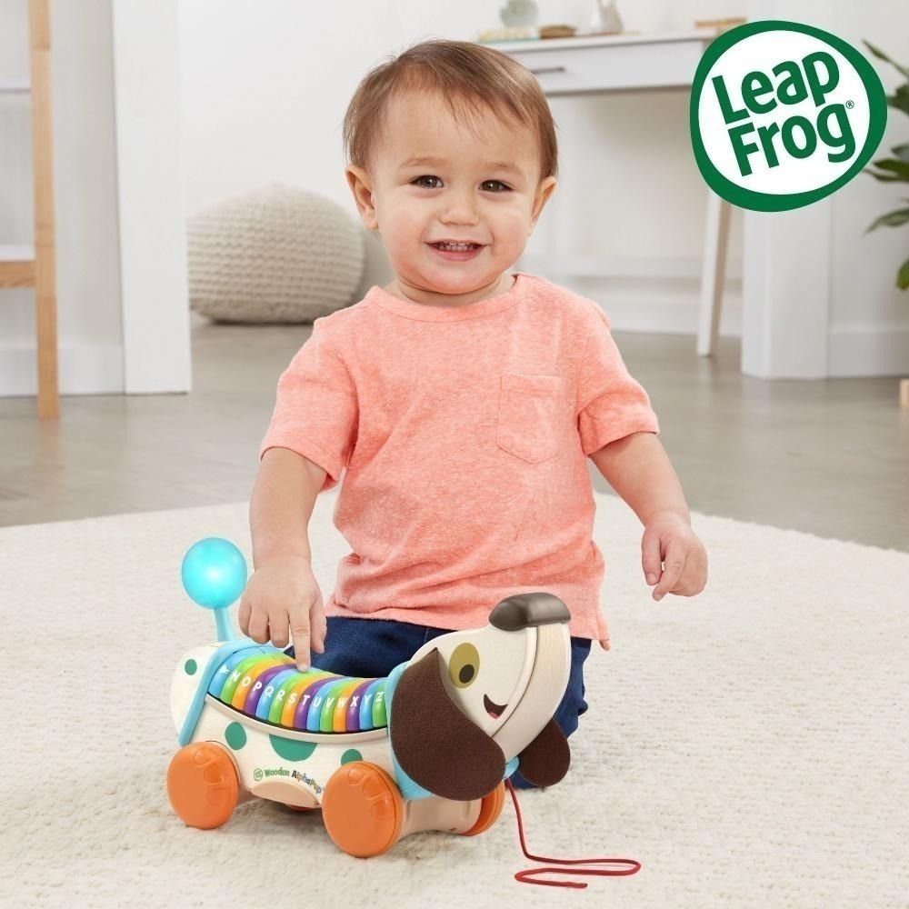 官方直營【LeapFrog】木質字母小狗-細節圖4