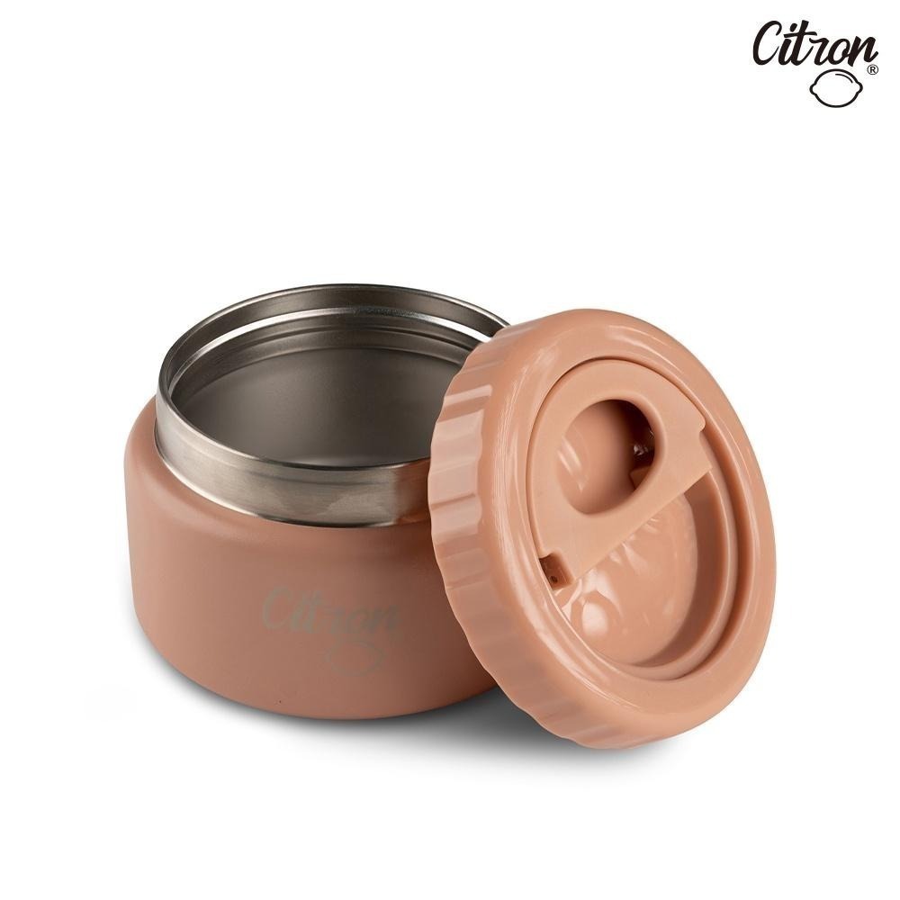 官方直營【Citron】雙層食品保溫罐_浪漫粉-細節圖3