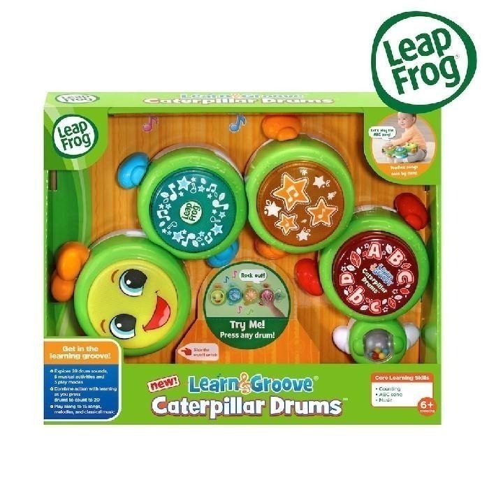 官方直營【LeapFrog】彩虹鼓毛毛蟲-細節圖3