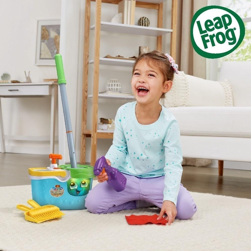 官方直營【LeapFrog】大掃除小幫手學習組(好神拖仿真玩具組)-細節圖4