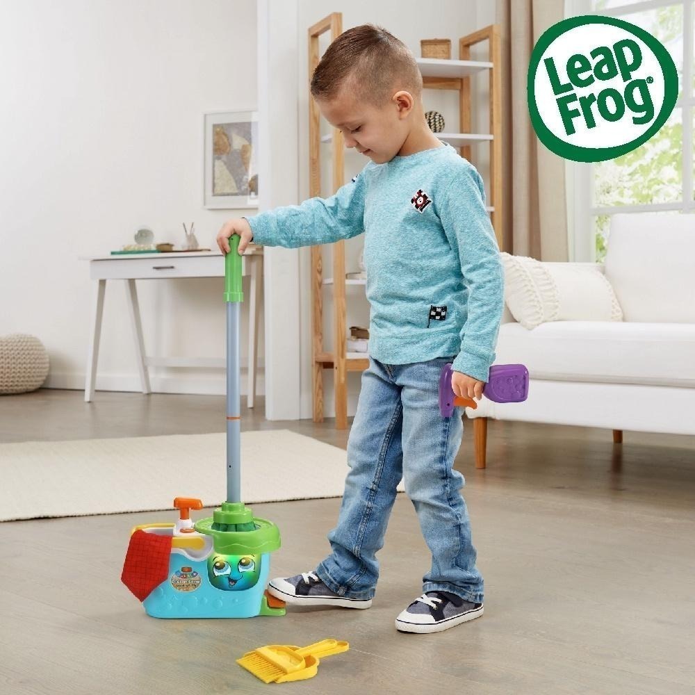 官方直營【LeapFrog】大掃除小幫手學習組(好神拖仿真玩具組)-細節圖5