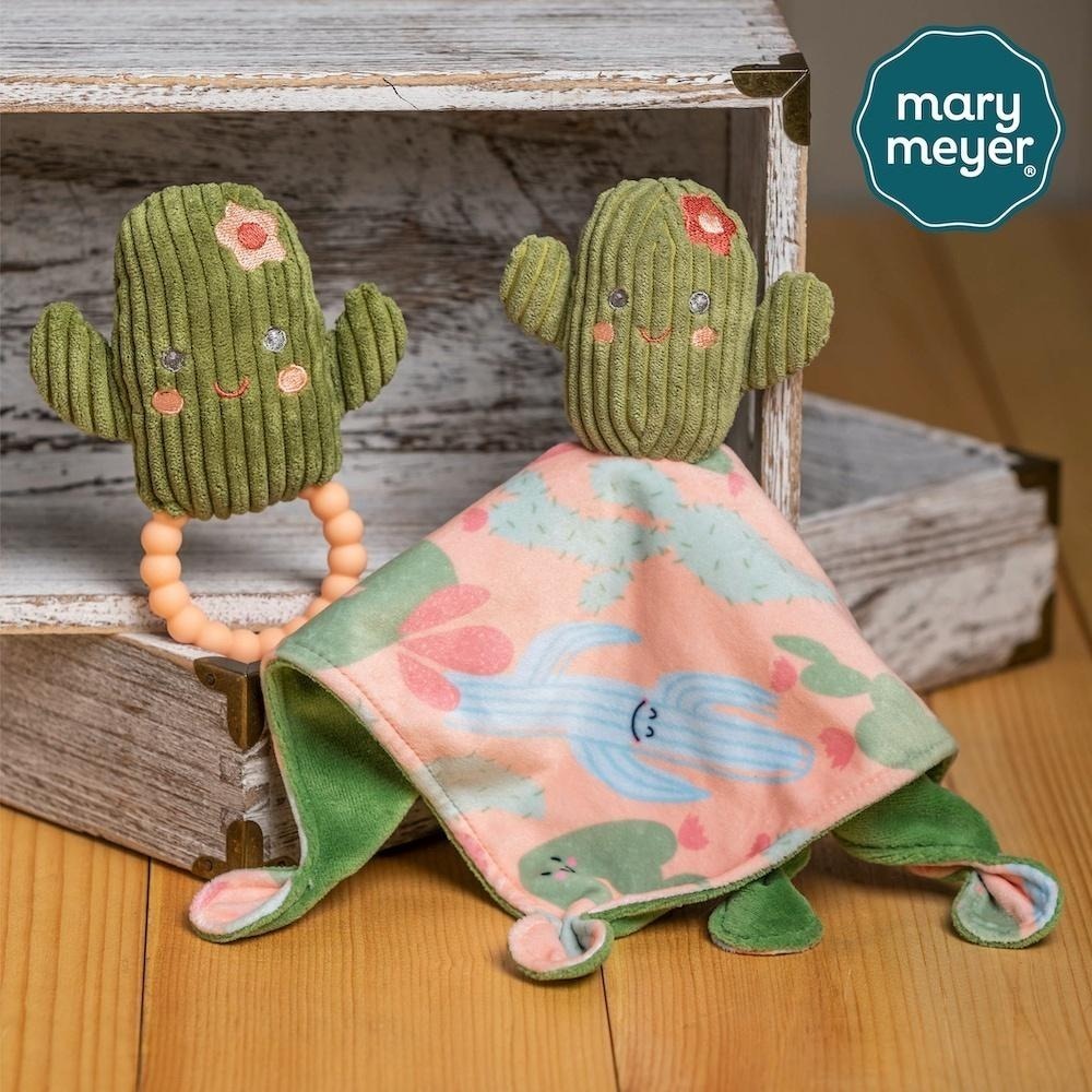 官方直營【MaryMeyer】柔軟手搖鈴-甜蜜蜜花花仙人掌-細節圖3