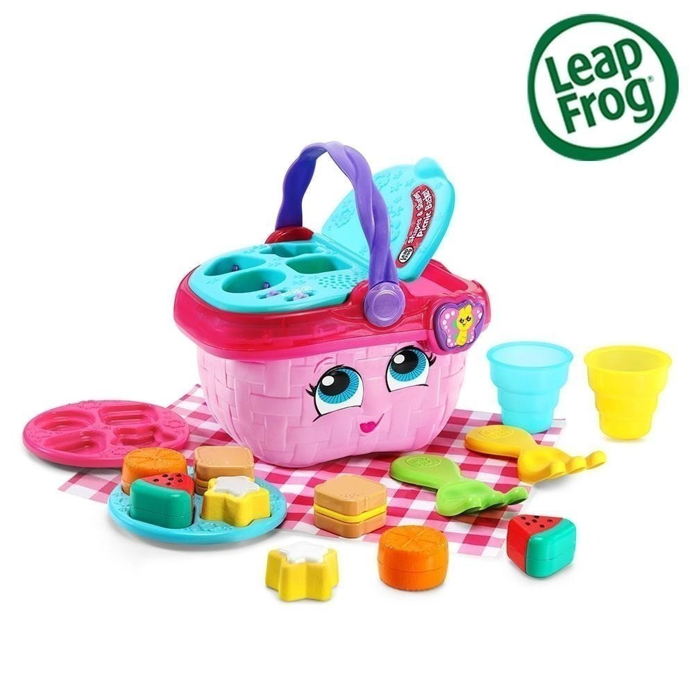 官方直營【LeapFrog】形狀配對野餐籃-細節圖2