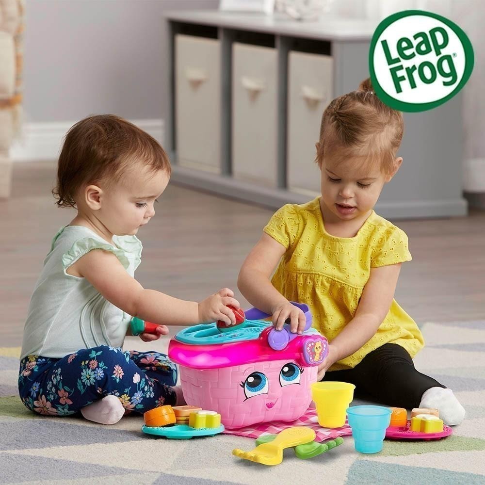 官方直營【LeapFrog】形狀配對野餐籃-細節圖4