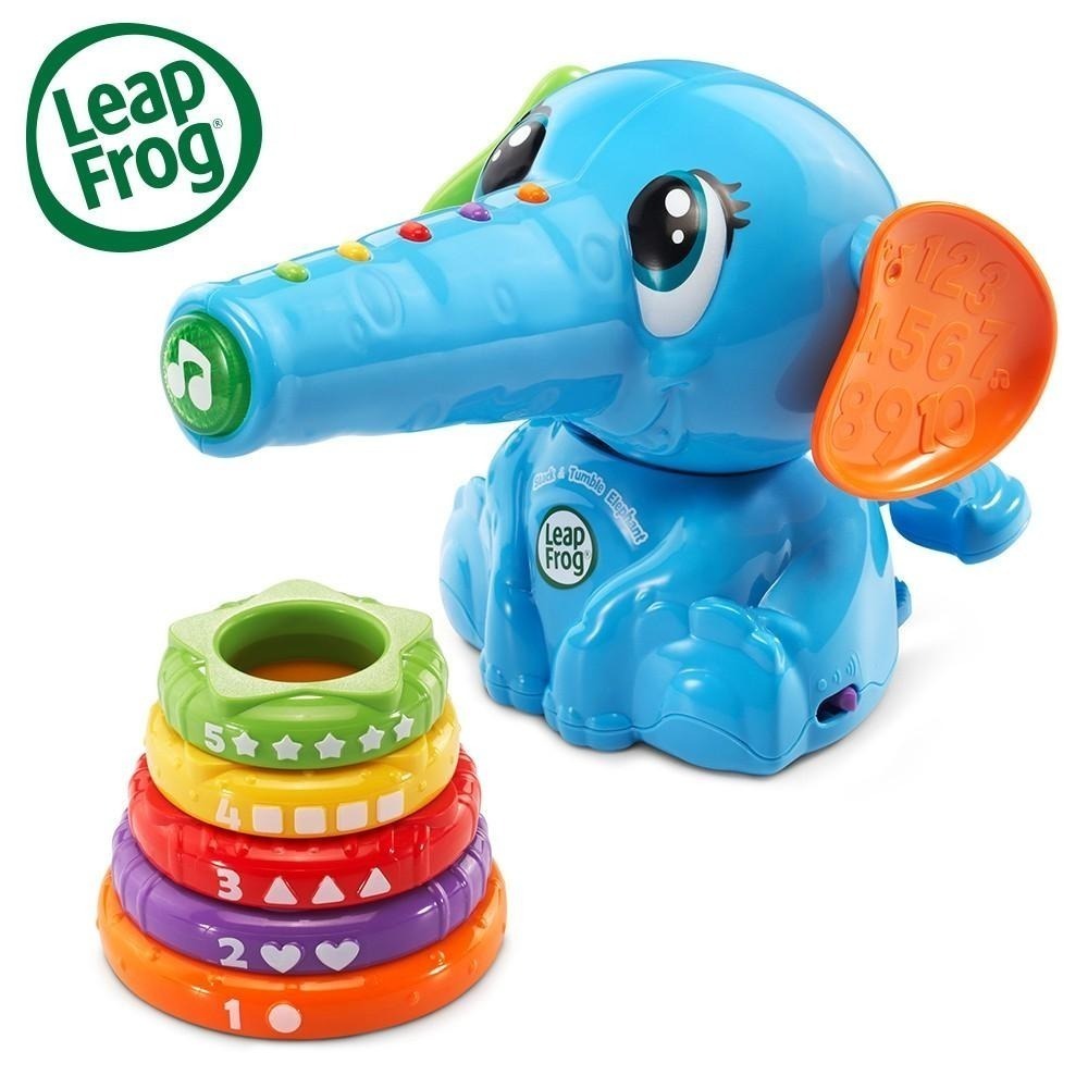 官方直營【LeapFrog】疊疊樂小象-細節圖2