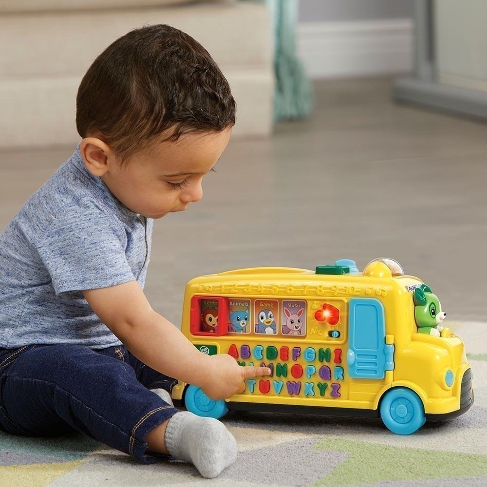 官方直營【LeapFrog】動物字母發音小巴士-細節圖3