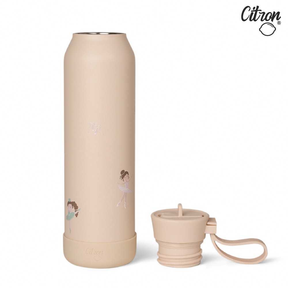 【Citron】矽膠提把三層保溫瓶_500ml_多款可選-細節圖4