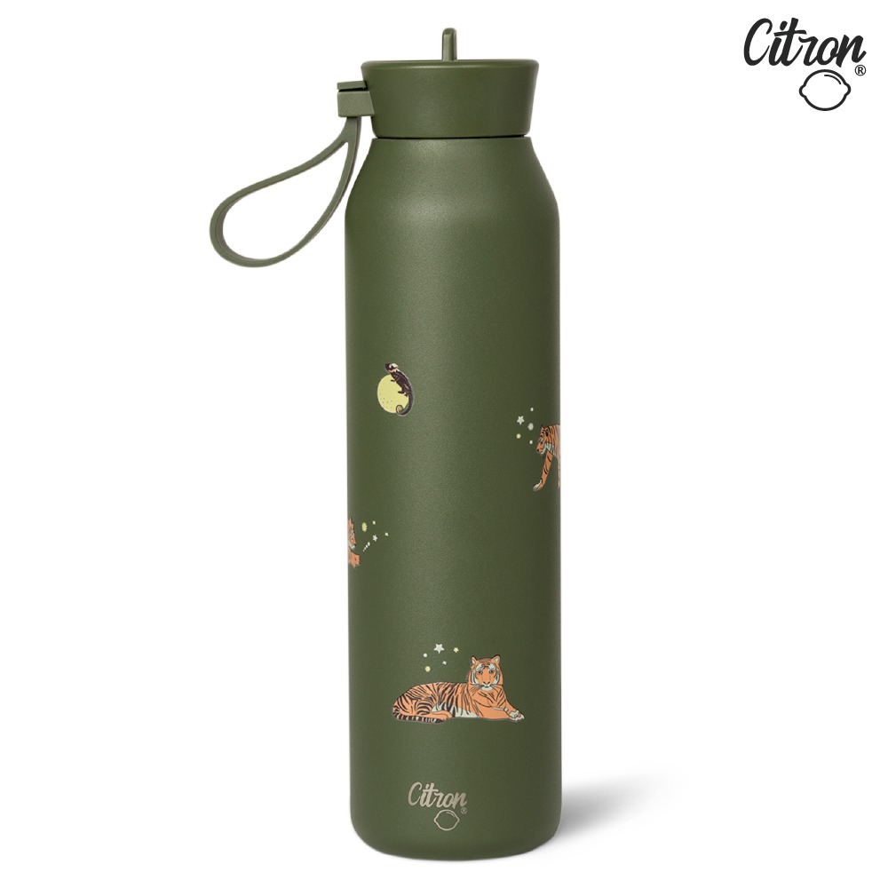 【Citron】矽膠提把三層保溫瓶_500ml_多款可選-細節圖7