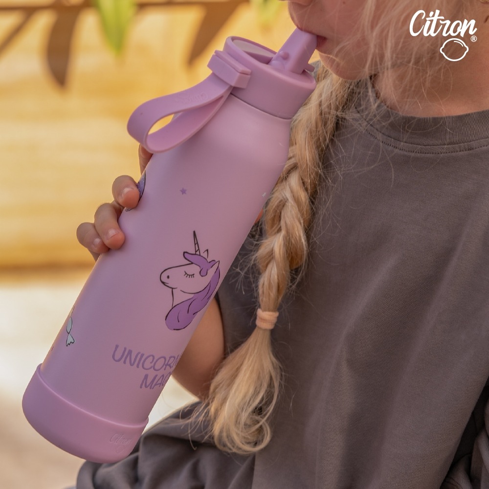 【Citron】矽膠提把三層保溫瓶_500ml_多款可選-細節圖11