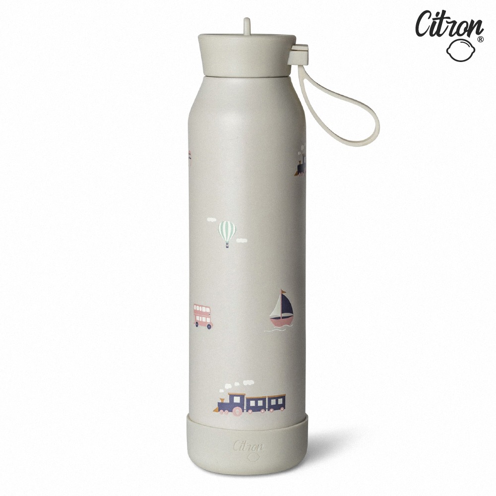 【Citron】矽膠提把三層保溫瓶_500ml_多款可選-規格圖11