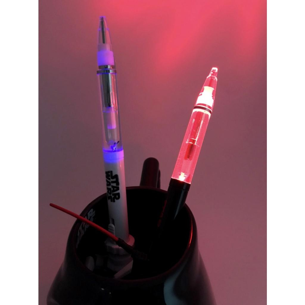 特價 星際大戰 黑武士 馬克杯 發光 原子筆 風暴士兵 白兵 STARWARS 絕地武士 光劍 尤達-細節圖2