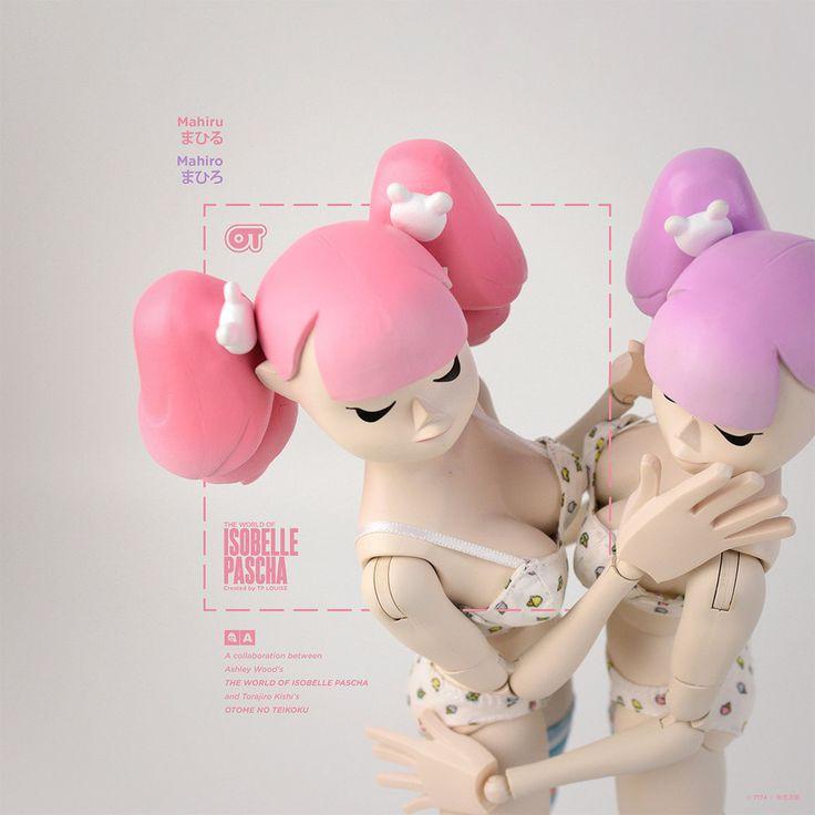 期間限定 3A threeA X 岸虎次郎 小貝 MAHIRO 1/6 乙女帝國 真尋 紫色 絕版-細節圖6