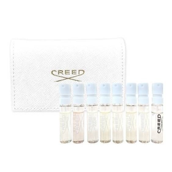 【CREED】 女性淡香精 針管禮盒 8入組+皮（卡）夾 (1.7ML*8)-細節圖2