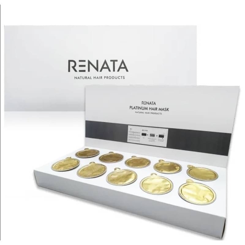 【RENATA】 蕾娜塔 鉑金修護髮膜(30g10入) 盒裝-細節圖2