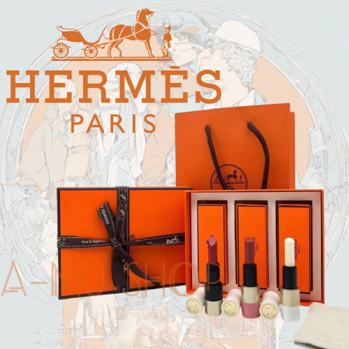 現貨【Hermes】愛馬仕口紅小樣三件套專櫃版 1.5g*3