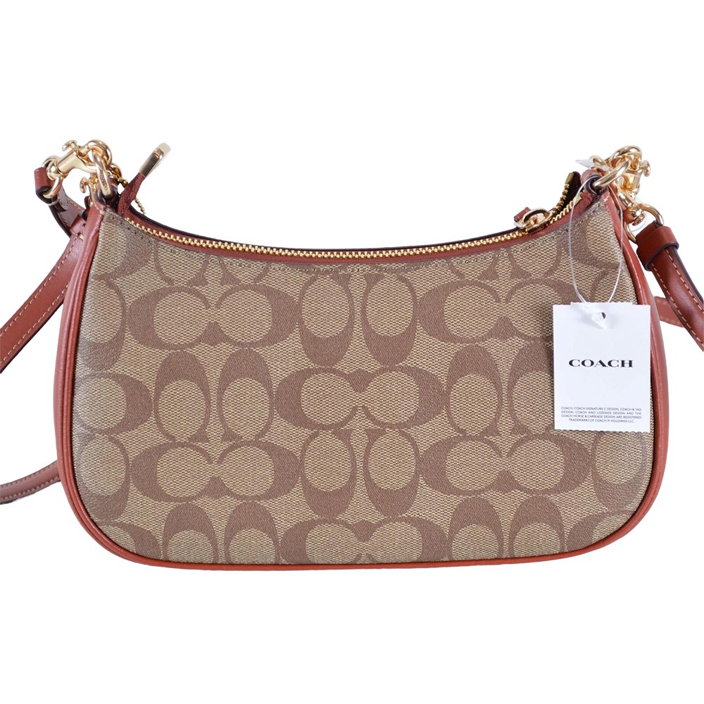 【COACH】Snoopy聯名皮革兩用包-徽章-細節圖2