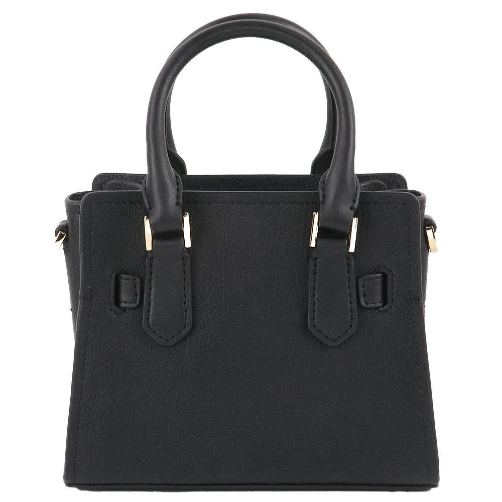 【MICHAEL KORS】素面皮革兩用包-黑-細節圖3