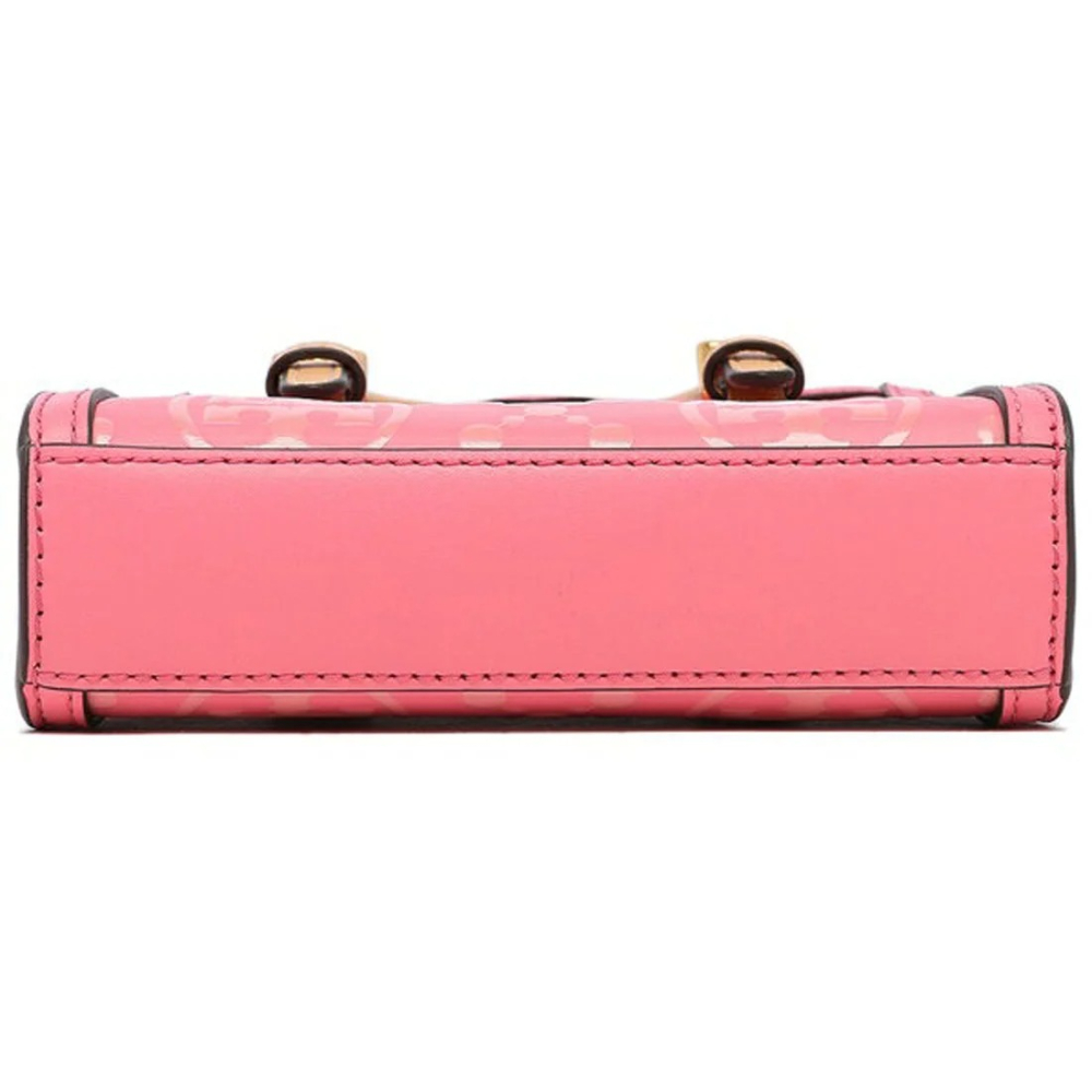 【TORY BURCH】琴譜兩用包-玫瑰粉色-細節圖5