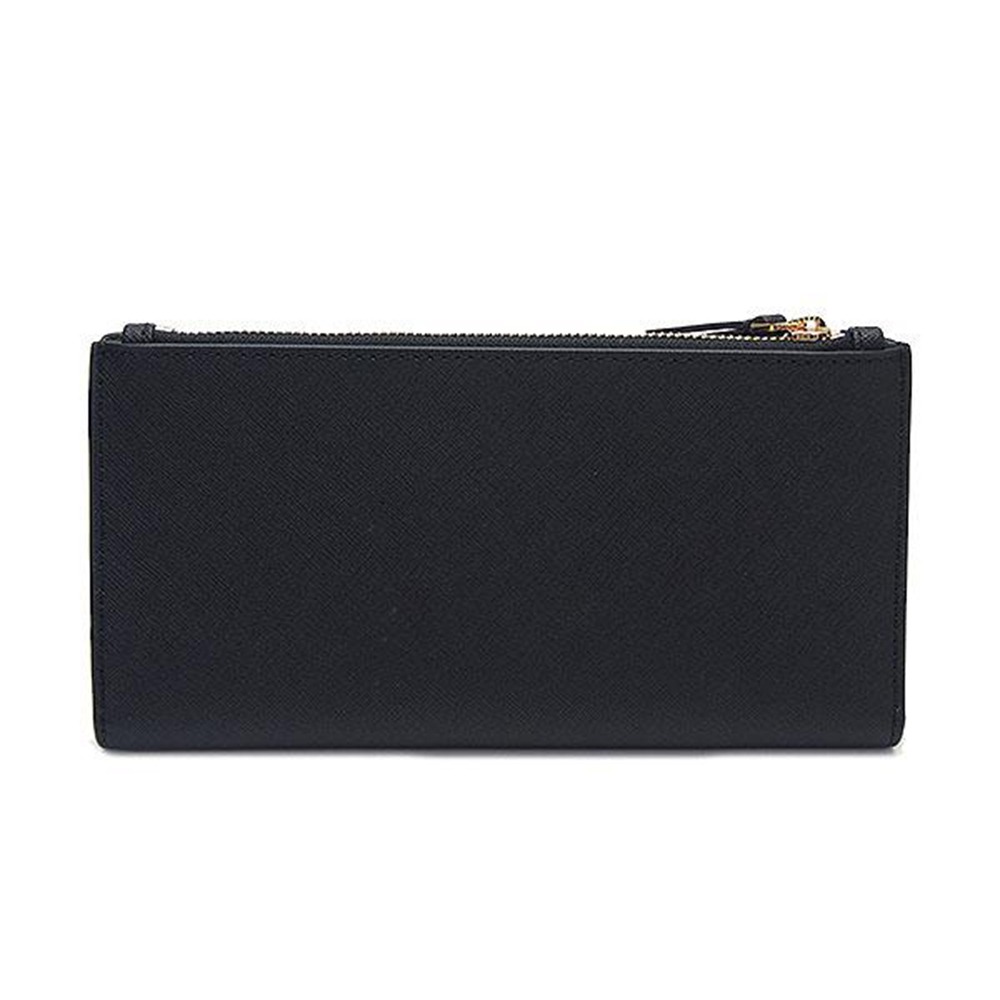 【TORY BURCH】對開防刮長夾-黑色-細節圖2