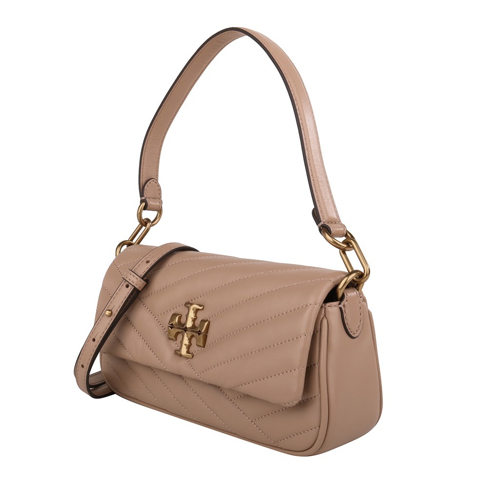 【TORY BURCH】絎縫皮革兩用包-粉紅色-細節圖2