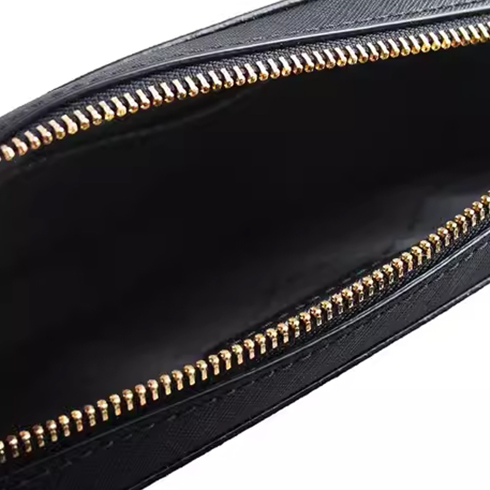 【MICHAEL KORS】防刮皮革素色鍊條斜背包-黑-細節圖2