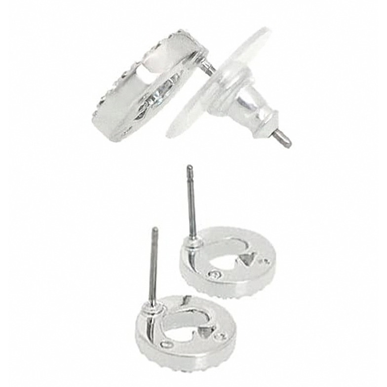 【kate spade】晶鑽黑桃耳環-細節圖6