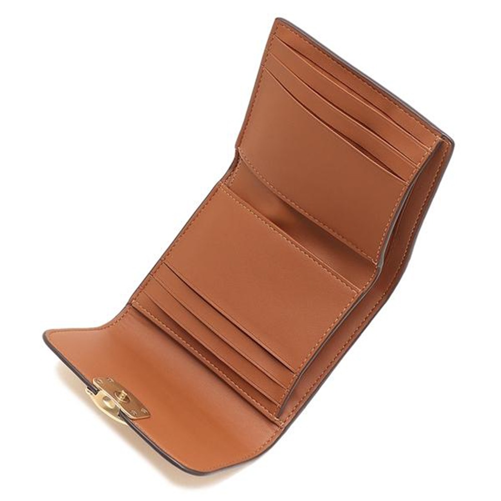 【COACH】皮革三折短夾-米白-細節圖3