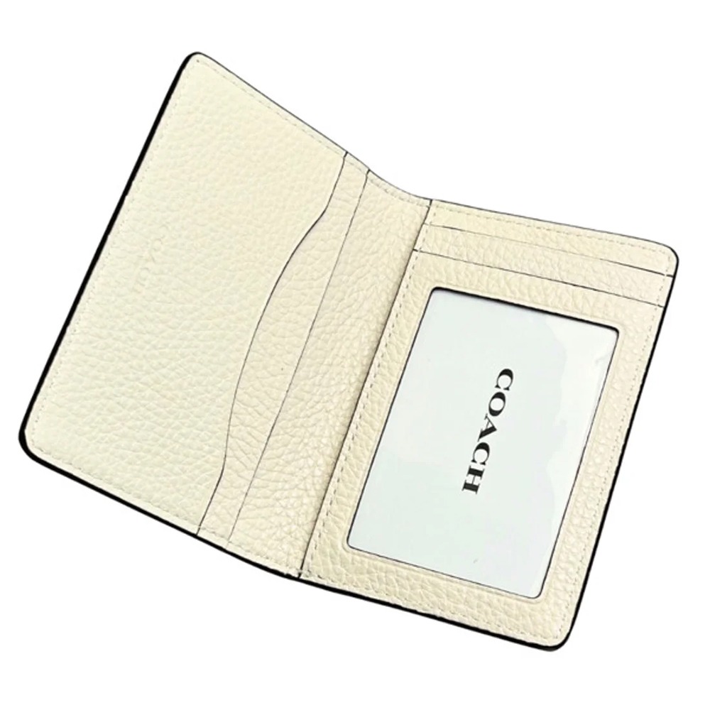 【COACH】皮革印花票夾證件夾-冰淇淋-細節圖3