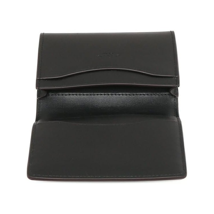 【COACH】滿版LOGO對開卡片名片夾-黑灰色-細節圖4