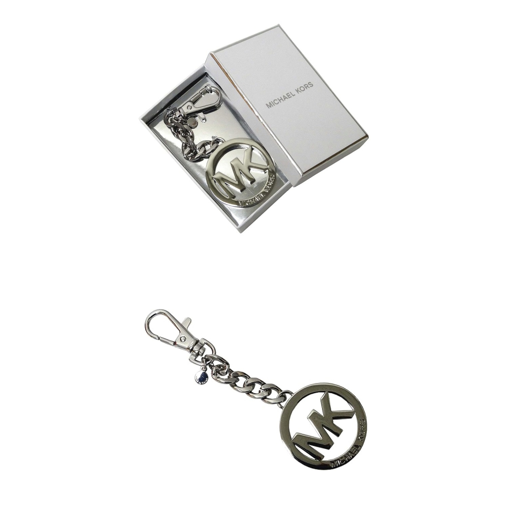 【MICHAEL KORS】LOGO吊飾-銀-細節圖3