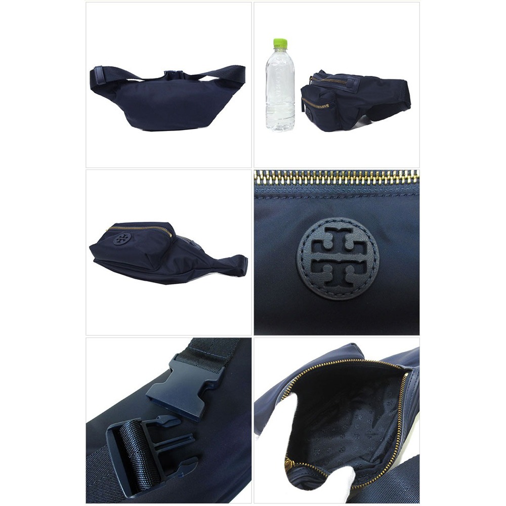 【TORY BURCH】尼龍兩用腰包/斜背包-深藍色-細節圖3