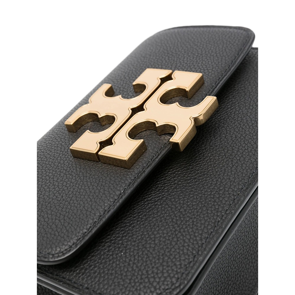 【TORY BURCH】雙T-LOGO小金磚包-黑色-細節圖3