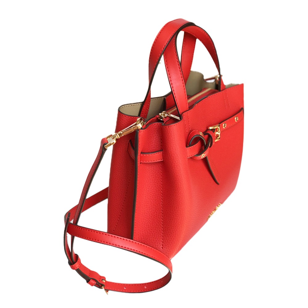 【MICHAEL KORS】造型皮革兩用包-紅-細節圖2