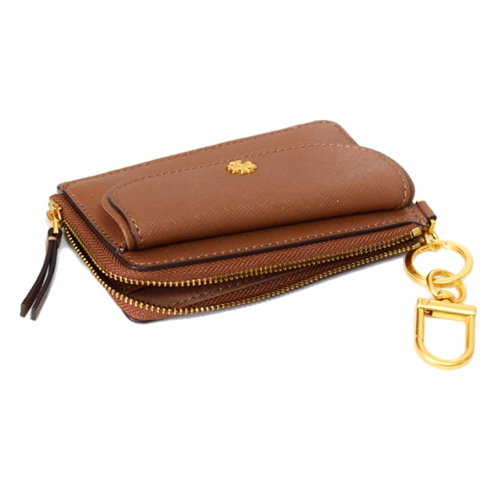 【TORY BURCH】多功能卡片零錢包-焦糖-細節圖7