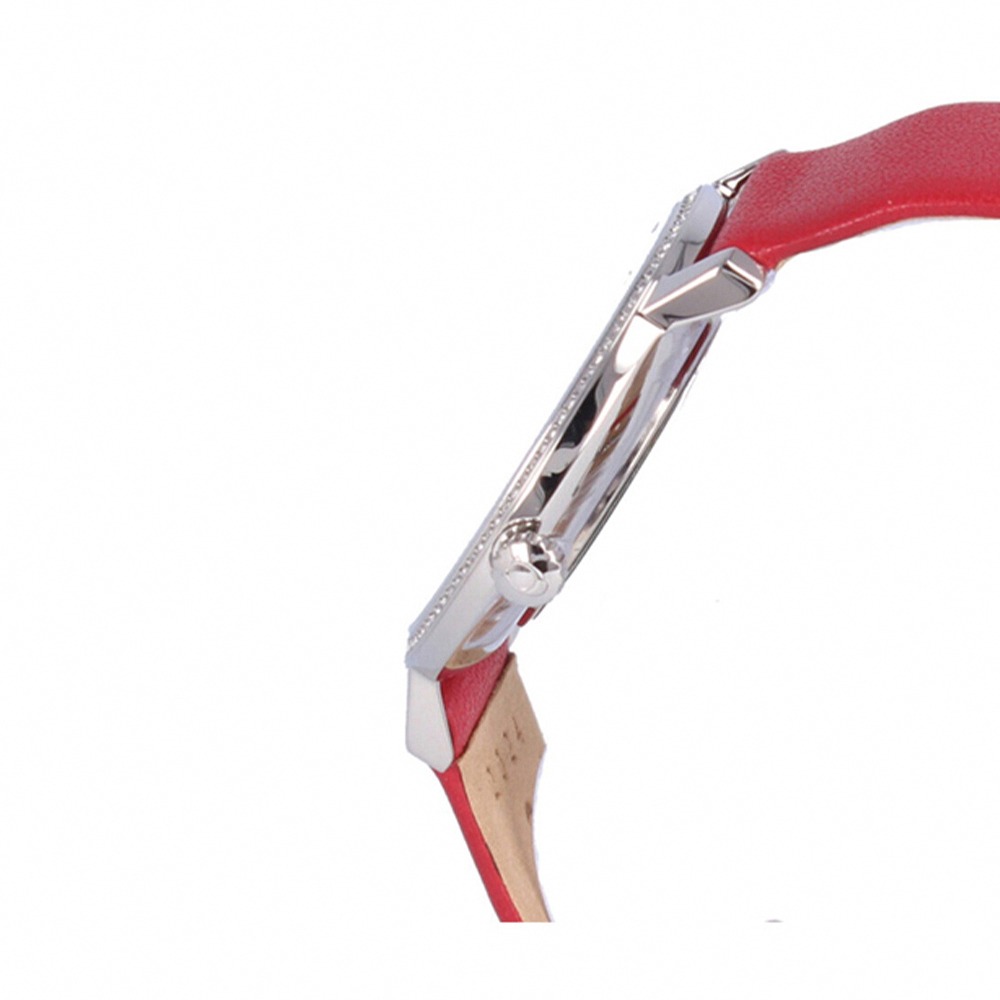 【COACH】簡約皮革錶帶手錶-紅-細節圖4