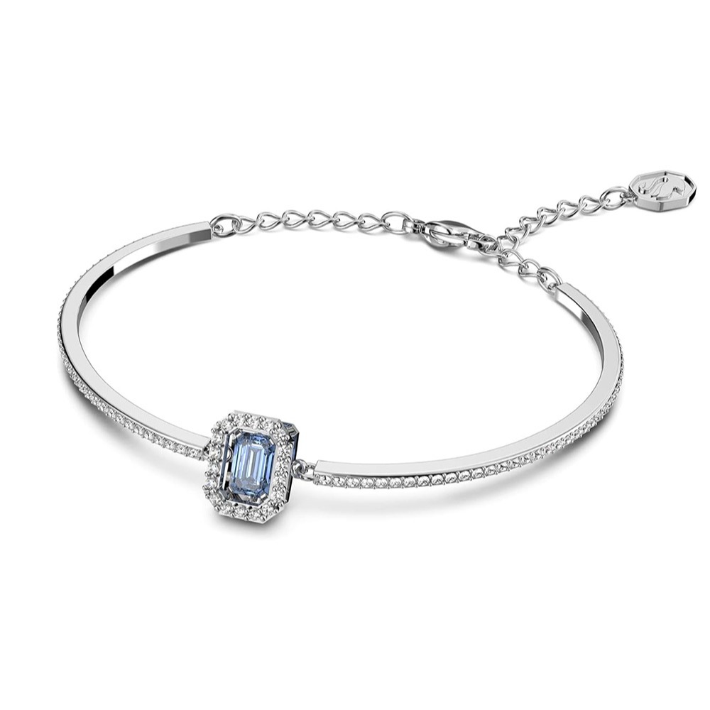 【SWAROVSKI】鑲鑽水晶手環-藍-細節圖2